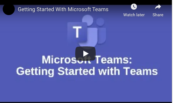 Getting Started With Microsoft Teams